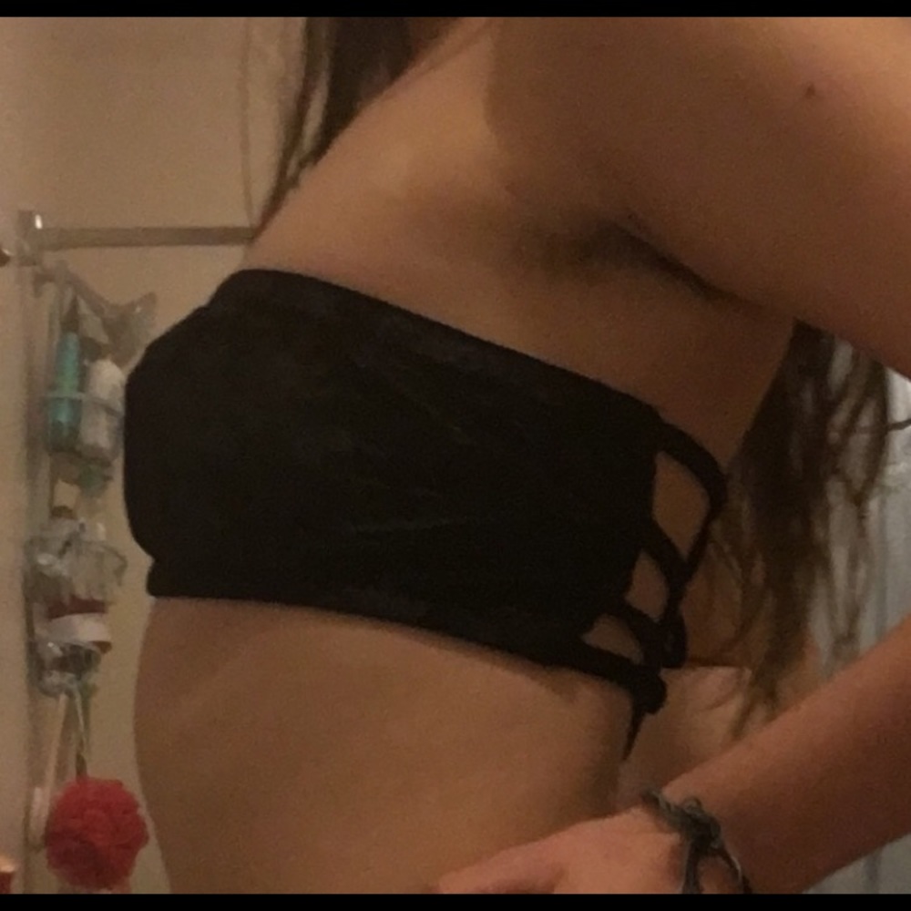 Velvet bralette